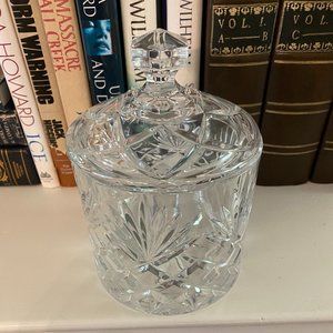 Crystal  Container with Lid